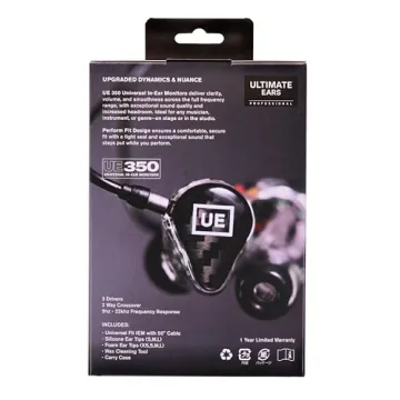 Ultimate Ears UE 350 Monitors - Triple Driver Clarity for Musicians