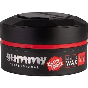 Gummy Hair Styling Gel Wax Ultra Hold 150ml Pack