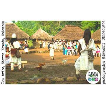 Indigenous Handmade Wool Bag from Iku Tribe in Colombia