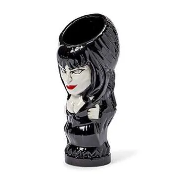 Elvira Tiki Mug - Collectible 20 oz Ceramic Cup