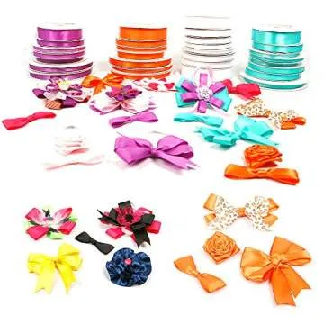 Topenca Supplies Satin Ribbon for Crafts & Gift Wrapping