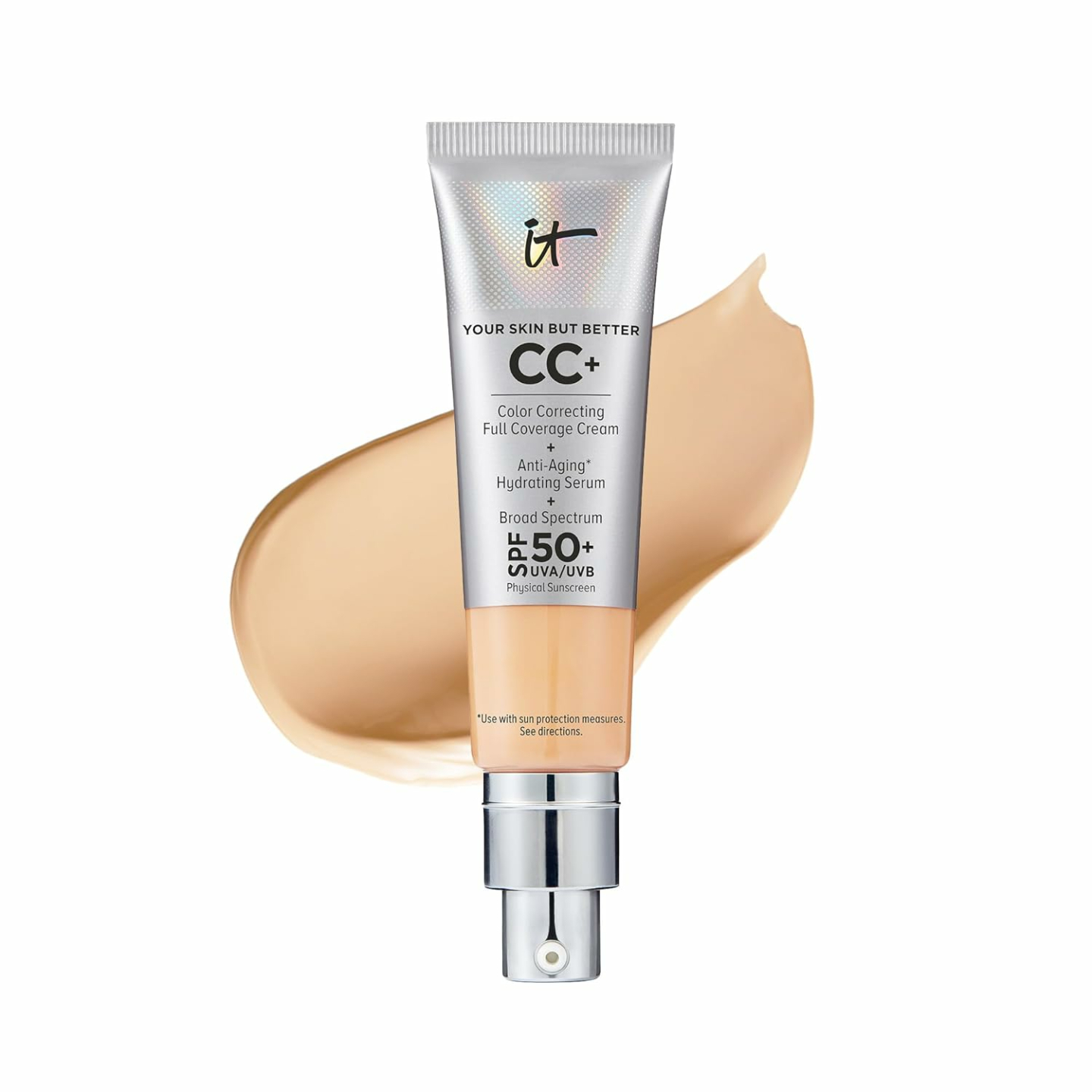 IT Cosmetics CC+ Cream: Full-Coverage with SPF 50+