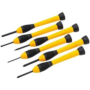 Stanley Tools 6-Piece Precision Screwdriver Set for All Projects