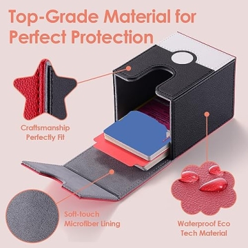 Tombert 150+ Premium Deck Box for TCG Collectors