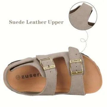 ZUSERIS Kids Cork Sandals for Toddlers - Summer Comfort