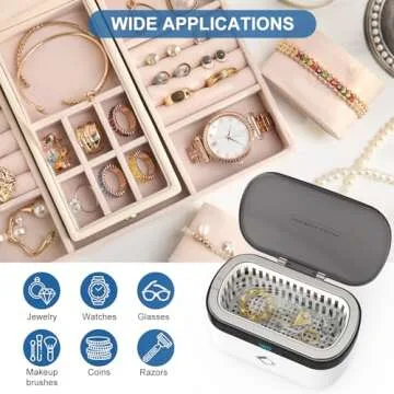 LifeBasis Sonic Jewelry Cleaner for Ultimate Shine