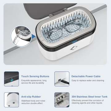 LifeBasis Sonic Jewelry Cleaner for Ultimate Shine