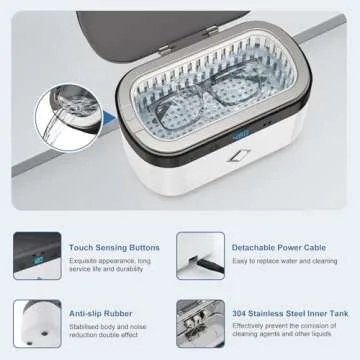 LifeBasis Sonic Jewelry Cleaner for Ultimate Shine