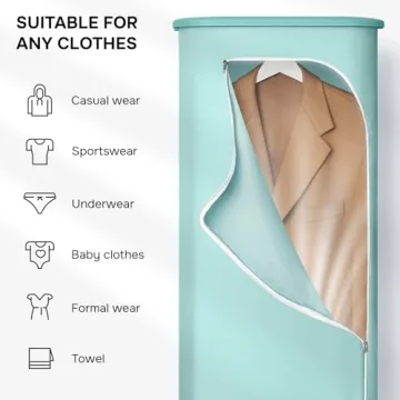 Portable Dryer - Portable Clothes Dryer after Washing - Portable Foldable Dryer Machine for Apartments and Home - Mini Travel Clothes Dryer Machine