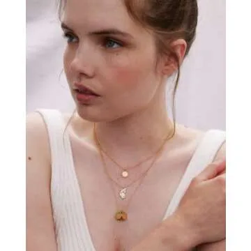 Bryan Anthonys Strength 14k Gold Necklace for Women, Pendant, Adjustable Length