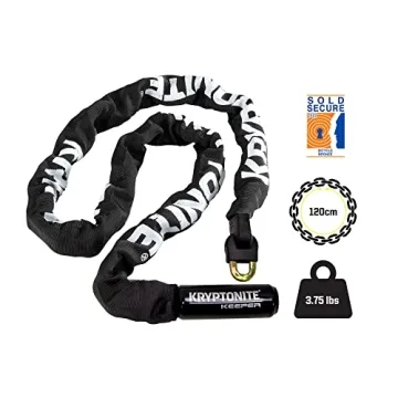 Kryptonite Keeper 712 Bike Chain Lock - Heavy Duty Protection