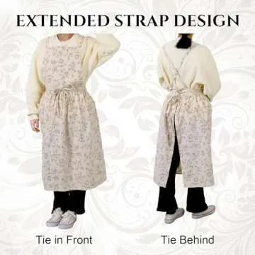 Stylish XLSXEXCL Floral Apron for Women - Perfect Gift