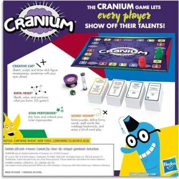 Cranium Game - Engage in Fun Activities and Team Challenges Together