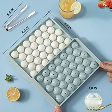 Lamesa Round Ice Tray Set for Cocktail & Drinks