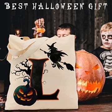 Personalized Halloween Tote Bags for Kids and Adults