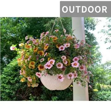 10 Inch Eco-Friendly Hanging Planters for Every Home