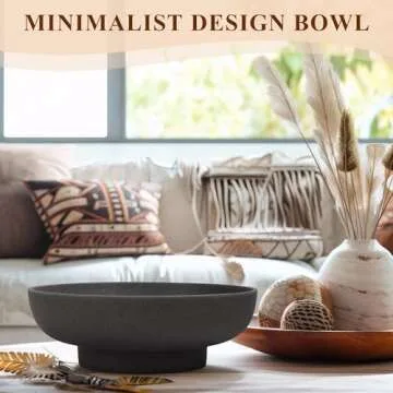 YMXYJM Decorative Resin Bowl - Stylish Multi-Function Decor