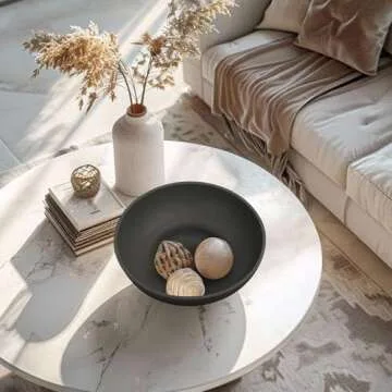 YMXYJM Decorative Resin Bowl - Stylish Multi-Function Decor