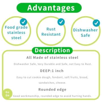 LUBTOSMN Large Coffee Cup Cookie Cutter Set-4 Piece-Coffee Mug, Hot Cocoa Mug, Lette, Teacup Cookie Fondant Biscui Cutters