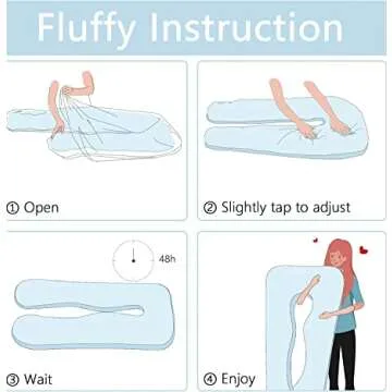 QUEEN ROSE Pregnancy Pillow for Ultimate Maternity