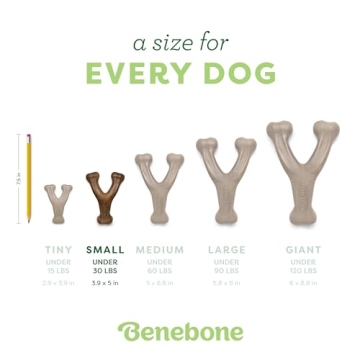 Durable Benebone Wishbone Toy for Aggressive Dogs