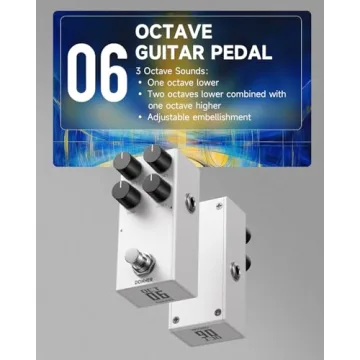 Donner EMBARK 06 Octave Guitar Pedal DIY True Bypass