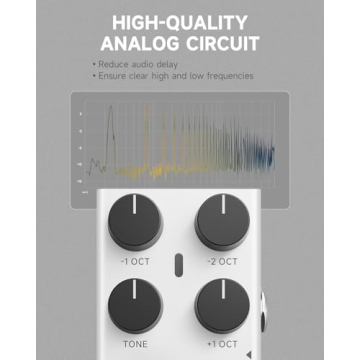 Donner EMBARK 06 Octave Guitar Pedal DIY True Bypass