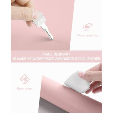 Stylish YSAGi Writing Desk Pad Protector for Home Office