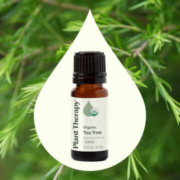 Organic Tea Tree Oil - 100% Pure & USDA Certified Essential Oil