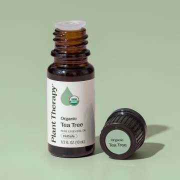Organic Tea Tree Oil - 100% Pure & USDA Certified Essential Oil