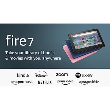 Amazon Fire 7 Tablet - 7” Display with 10-Hour Battery