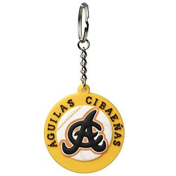 LidomShop Aguilas Cibaeñas Keychain - Round Team Spirit Accessory