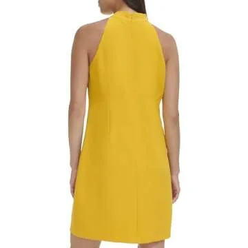 Vince Camuto Halter Neck Dress for Stylish Elegance