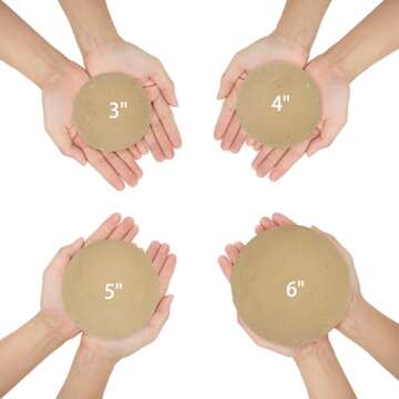 Skyflame 5" Fire Balls - Set of 6 for Outdoor Fire Pits