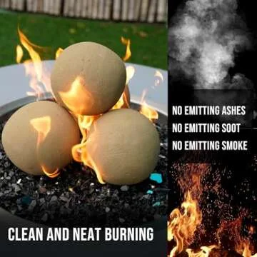 Skyflame Fire Balls - Decorative & Durable Fire Pit Accessories