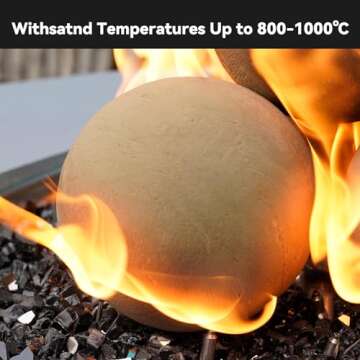 Skyflame Fire Balls - Decorative & Durable Fire Pit Accessories