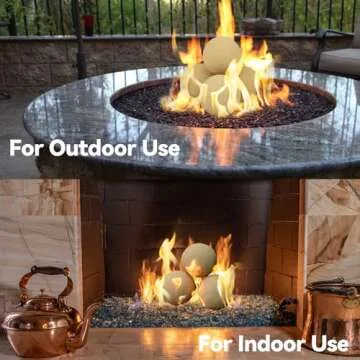 Skyflame Fire Balls - Decorative & Durable Fire Pit Accessories
