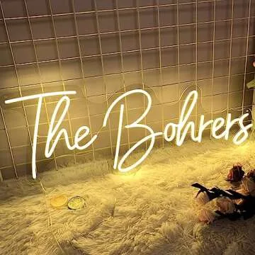 Custom Neon Signs Bright LED Lights for All Occasions