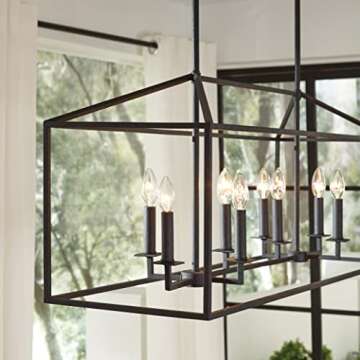 Generation Lighting Perryton 8-Light Modern Ceiling Fixture