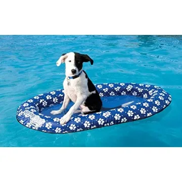 SwimWays Paddle Paws Dog Raft for Small Dogs 0-65 lbs