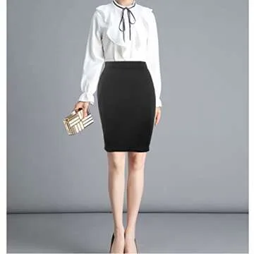 Topdress Women's Bodycon Pencil Skirt - Chic and Versatile
