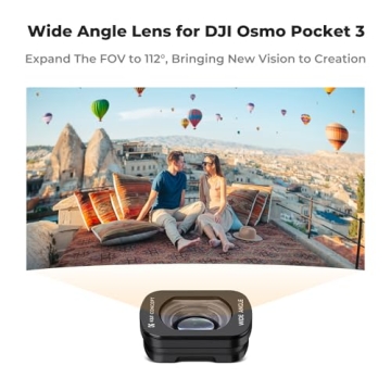 K&F Concept Wide-Angle Lens for DJI Osmo Pocket 3