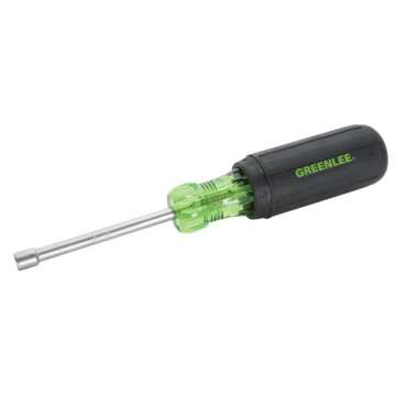 Greenlee 0253-12C Heavy Duty 1/4" Nutdriver with Color-Marked Handle