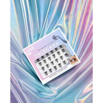 KISS FALSCARA False Eyelash WISPS - Salon-Style Glam