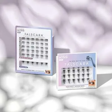KISS FALSCARA False Eyelash WISPS - Salon-Style Glam