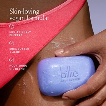 Billie Body Buffer Exfoliating Bar for Smooth Skin