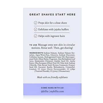 Billie Body Buffer Exfoliating Bar for Smooth Skin