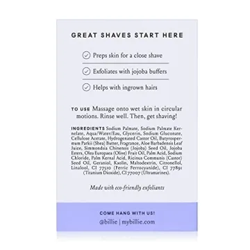 Billie Body Buffer Exfoliating Bar for Smooth Skin