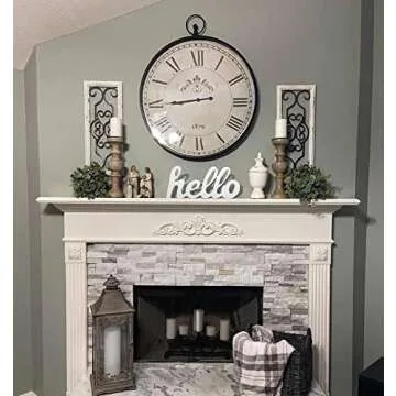 Hello Sign Wall Decor: Rustic Charm for Any Home
