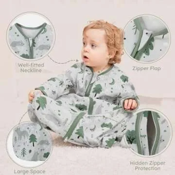 Yoofoss Baby Sleep Sack for Toddlers 12-18 Months